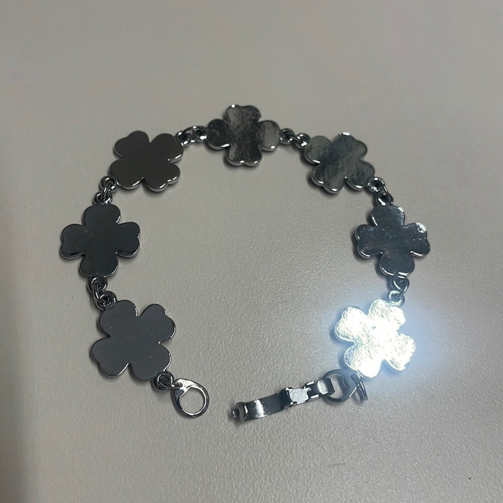 BLUE, GREEN, ROSE CHAMROCK  BRACELET - Picture 3 of 4